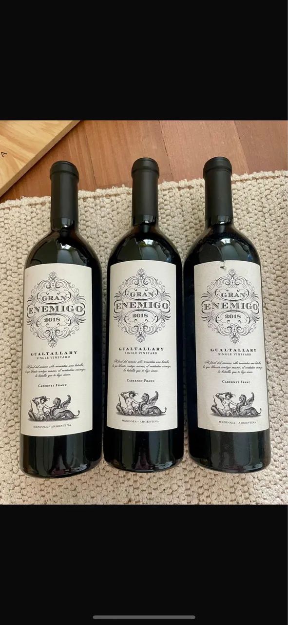 Vinho  Gran Enemigo Gualtallary 2018