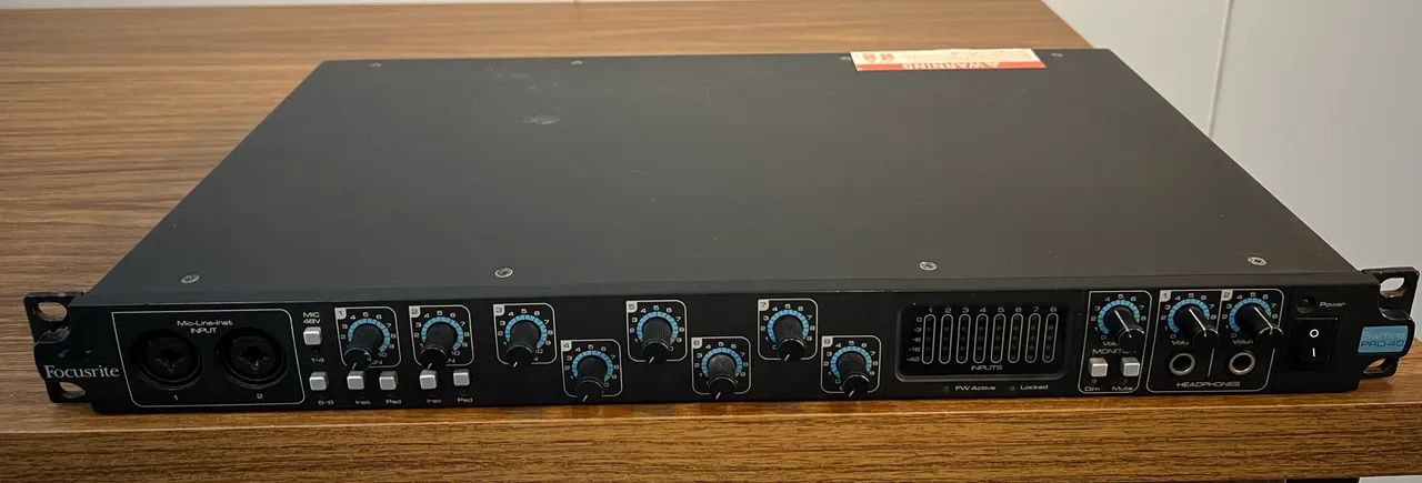 Interface de Áudio Focusrite Saffire PRO 40 - Foto 3
