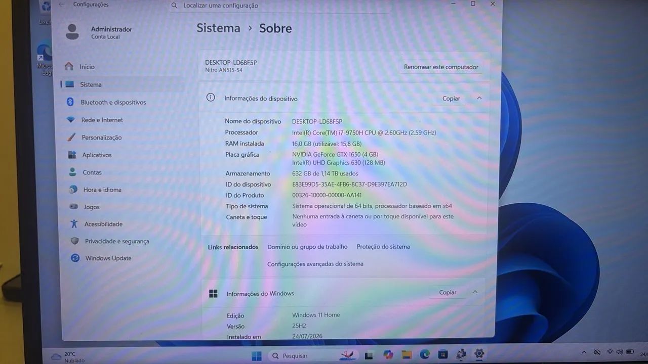 Nootbook Acer nitro V - Foto 2