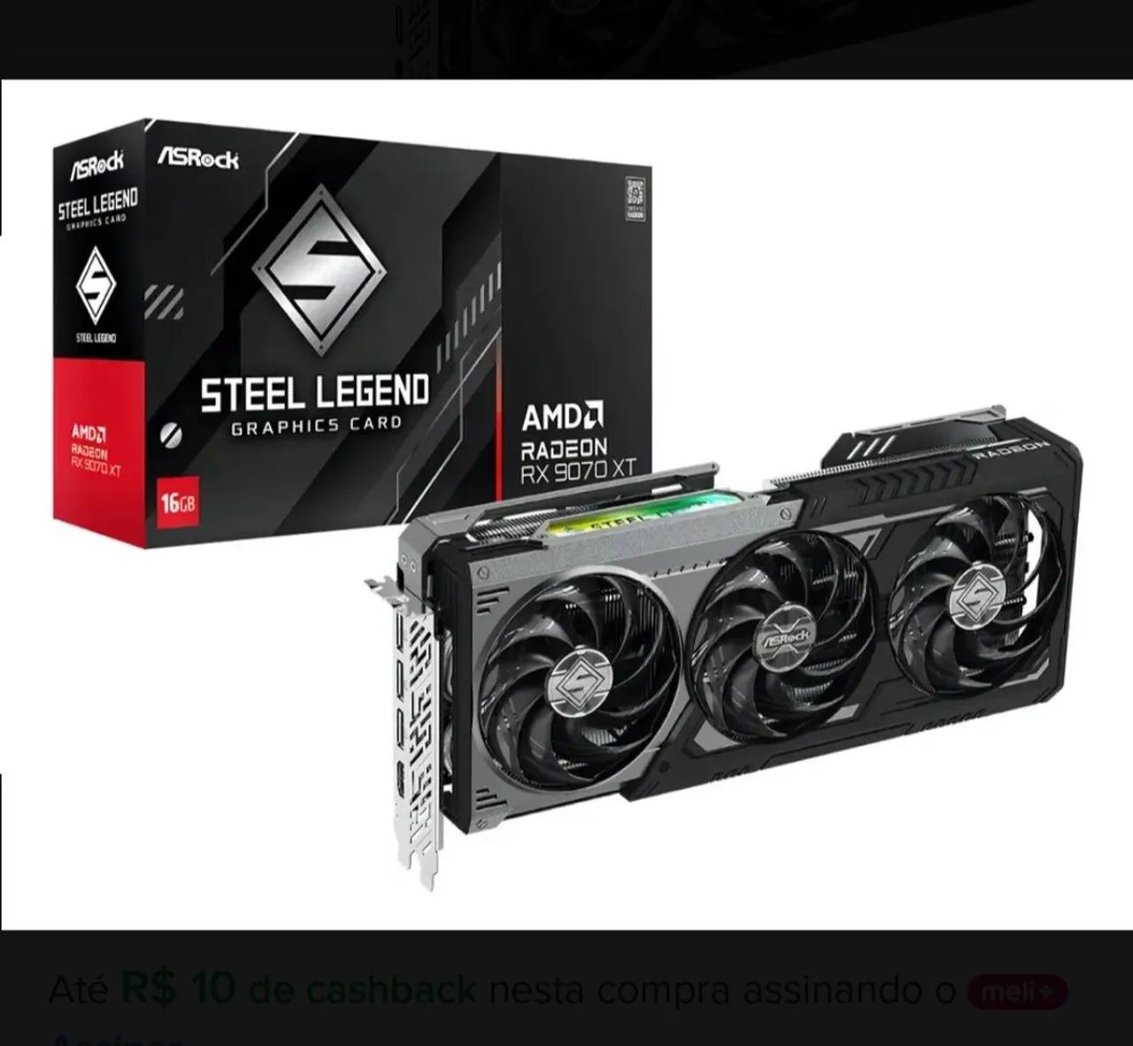 Placa de Video RX 9070 XT 16gb - Foto 2