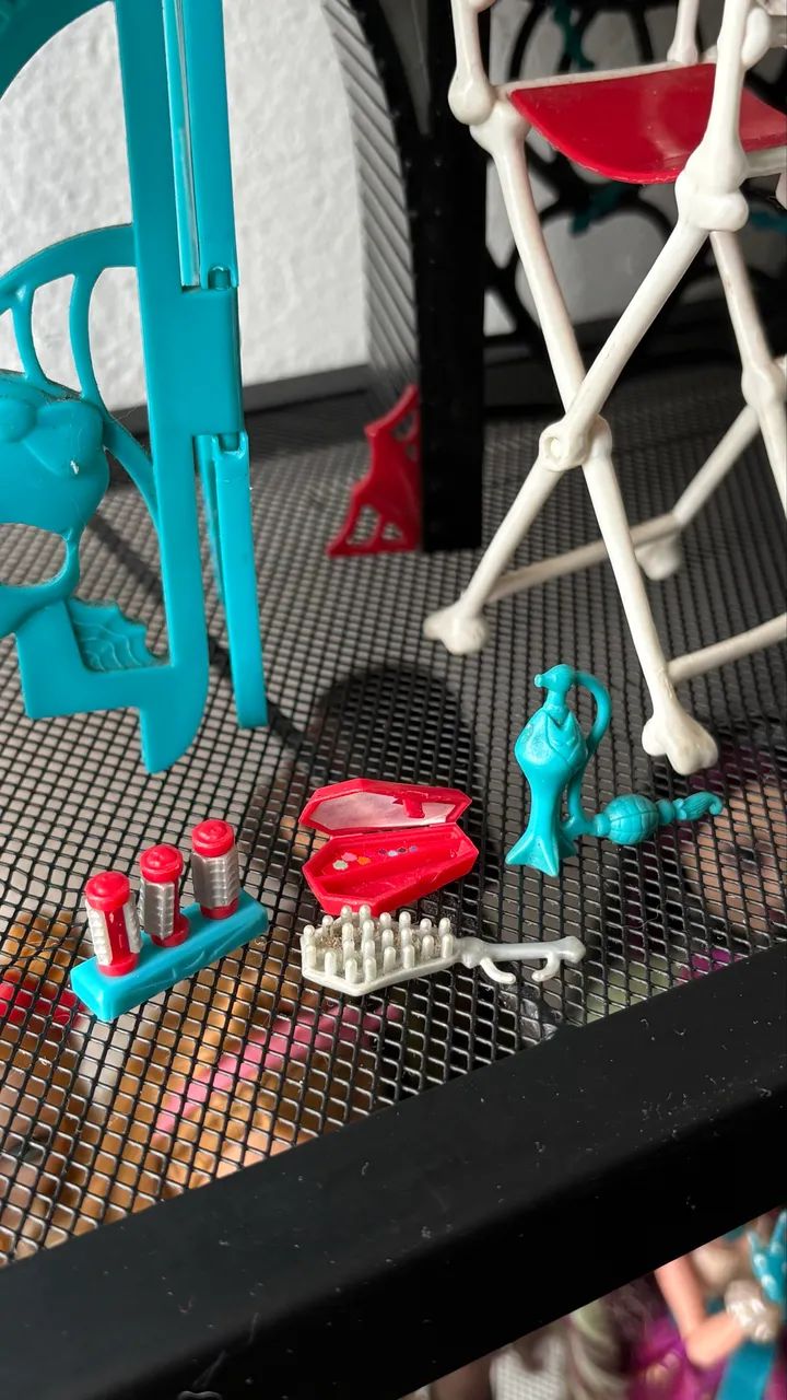 monster high penteadeira camarim monstros câmera ação - Foto 3