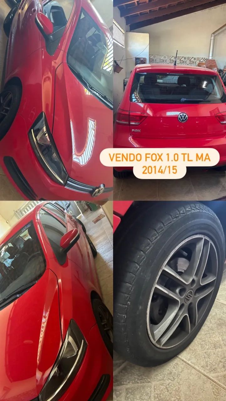 Volkswagen Fox TRENDLINE 1.0 FLEX 8V 5P 2015