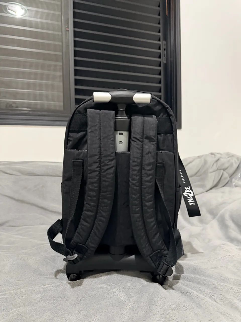 Mochila de costas e rodinha (360°) - Foto 4