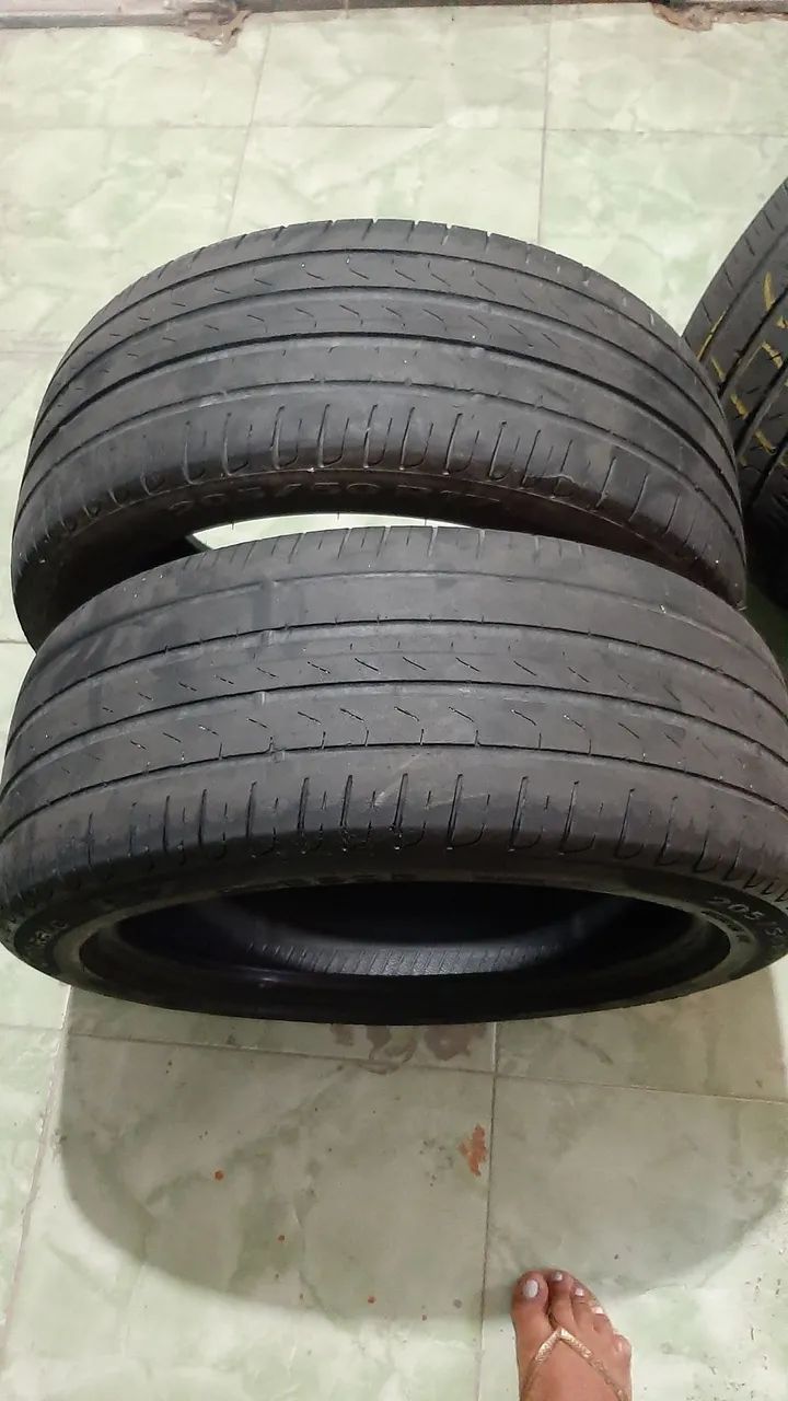 Vendo pneus para carro Virtus Pirelli R 17 205/50 - Foto 4