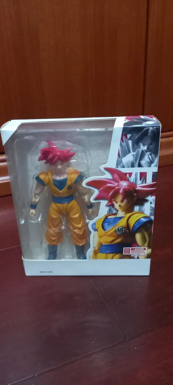 Goku SSG God DragonBall Super S H Figuarts 