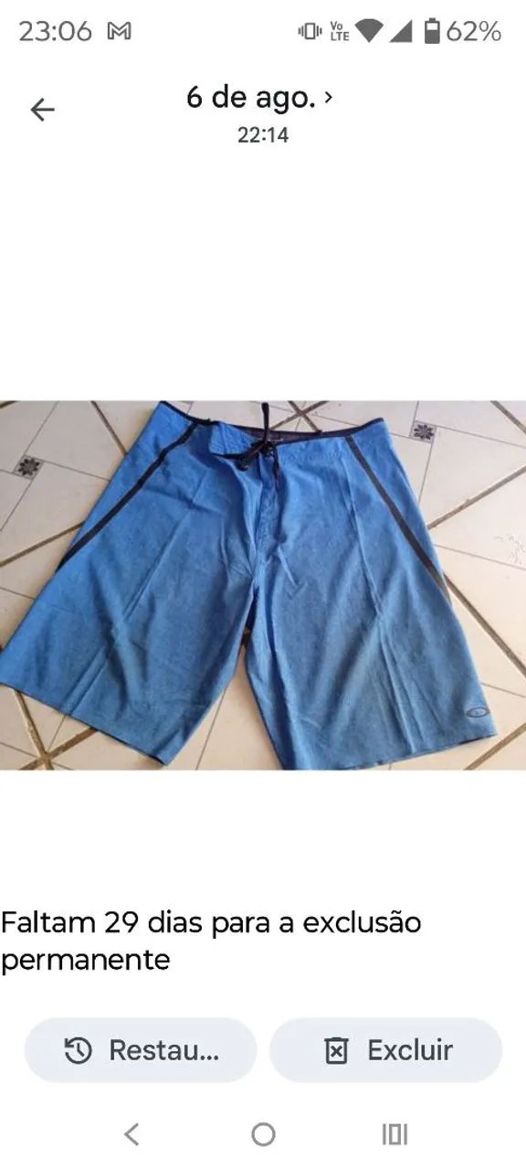 Bermuda masculina 