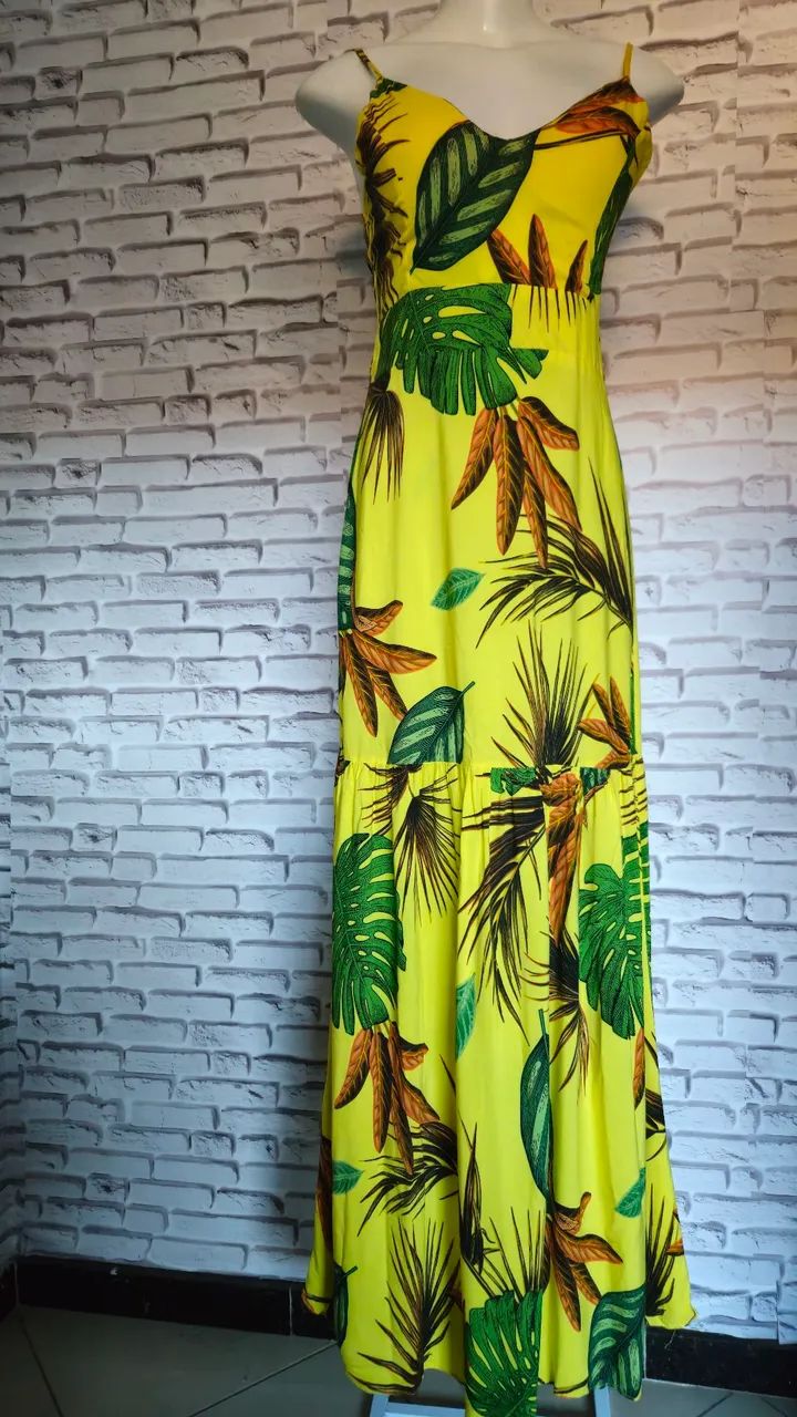 Vestido longo floral - Foto 2