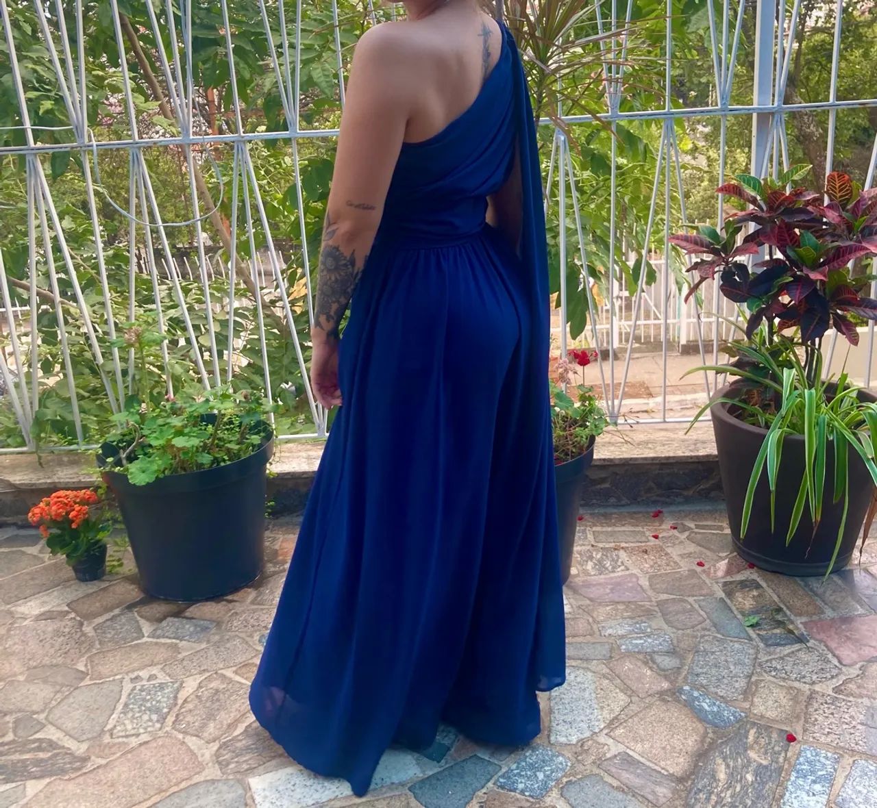 Vestido azul marinho  - Foto 3