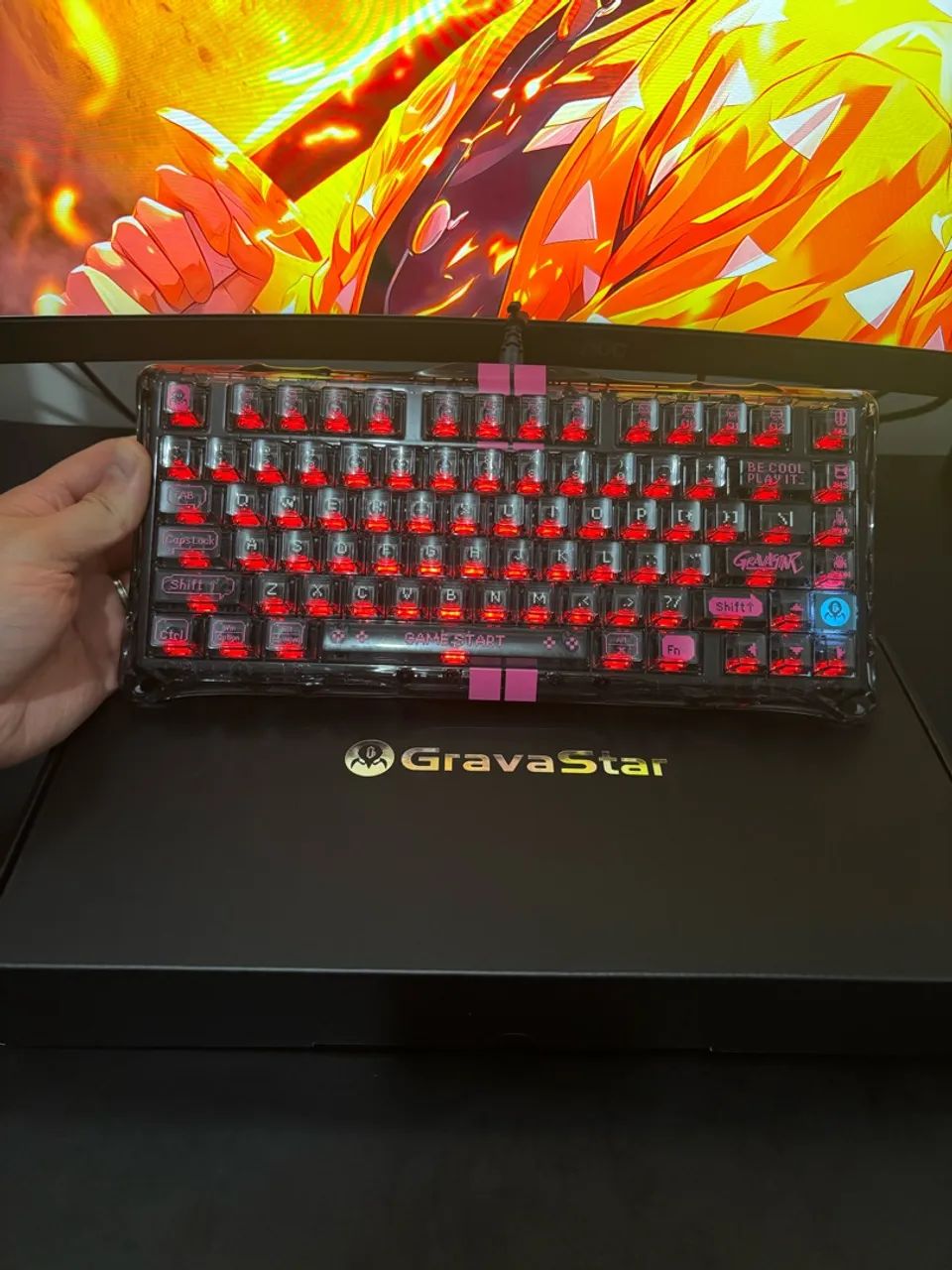 Teclado magnético - GravaStar V75 LITE