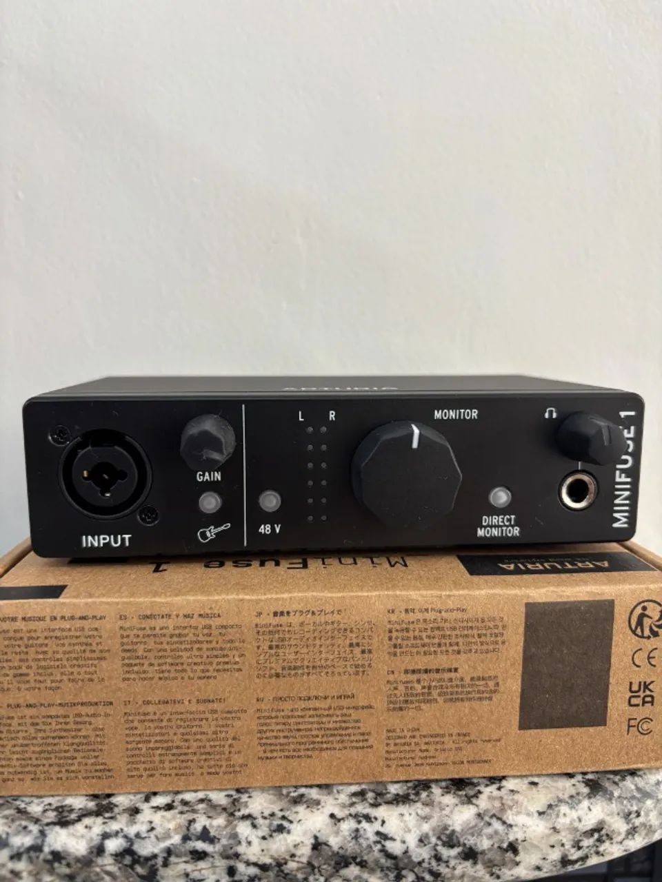 arturia minifuse 1 interface de audio