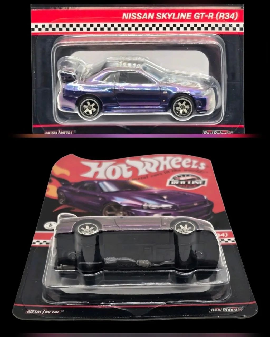 Hot Wheels RLC Exclusive Nissan Skyline GT-R (R34) Purple