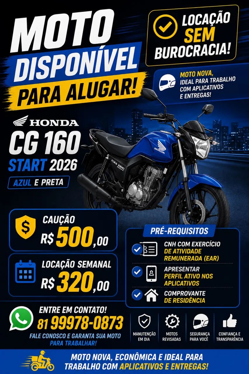 Aluguel de moto 