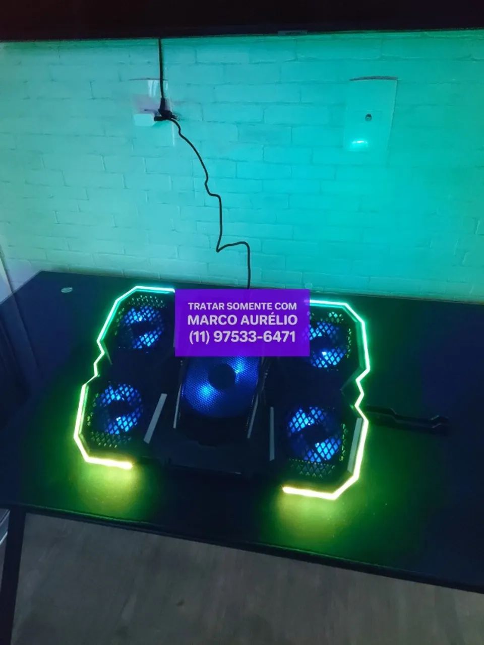 Mesa de Notebook RGB Husky - R$ 100 - Foto 2
