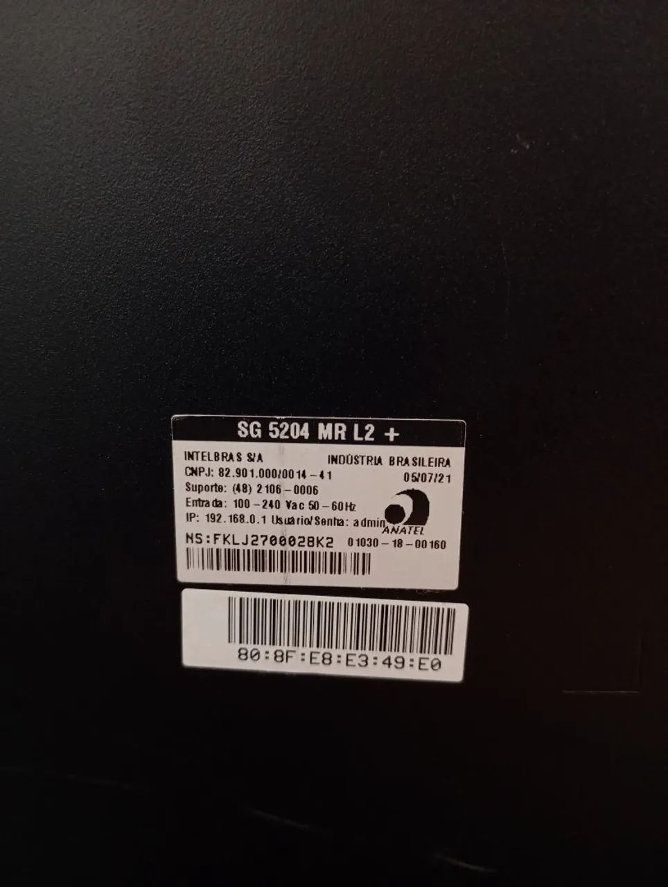 Switch Intelbras SG 5204 MR L2 48 portas  - Foto 3