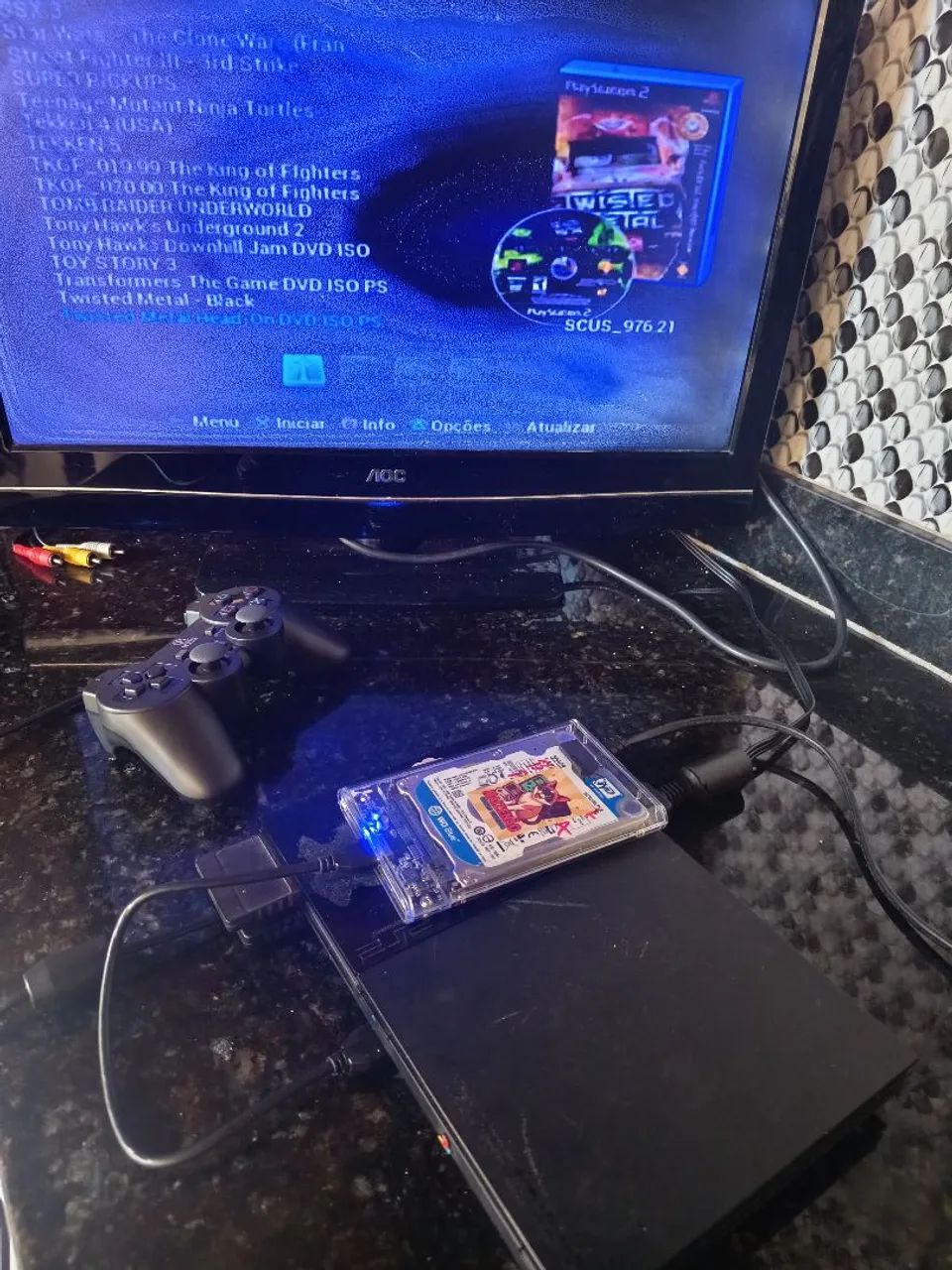 Playstation 2 com HD  - Foto 4