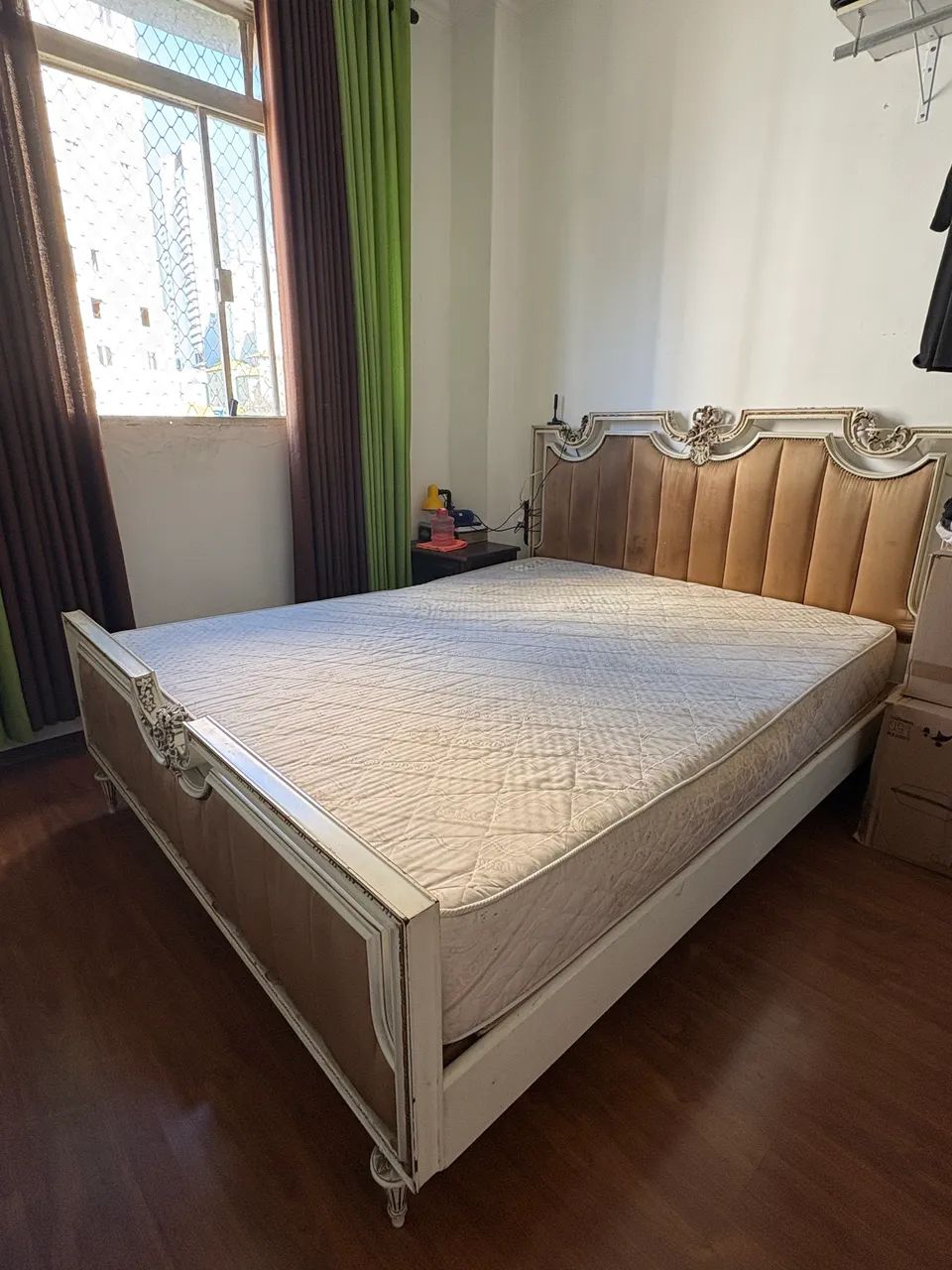 ?  5. Cama Casal  Cama Casal Estilo Clássico Provençal - Foto 2