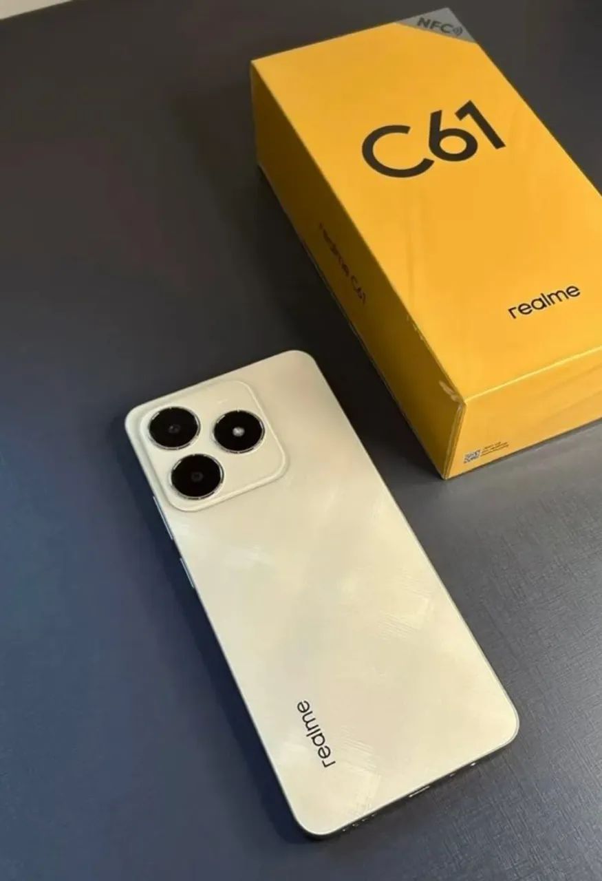 Celular em Promoção - Realme C61 - 128/4 Dourado 