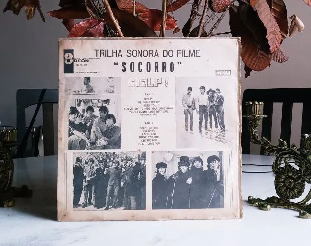 lp vinil - the beatles - help! 1965 - mono - trilha sonora do filme  - Foto 3