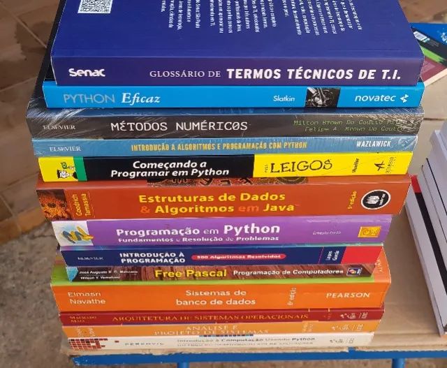 Algoritmos em Java Programação em Python Métodos Numéricos Computacional [KIT 13 LIVROS] - Foto 2