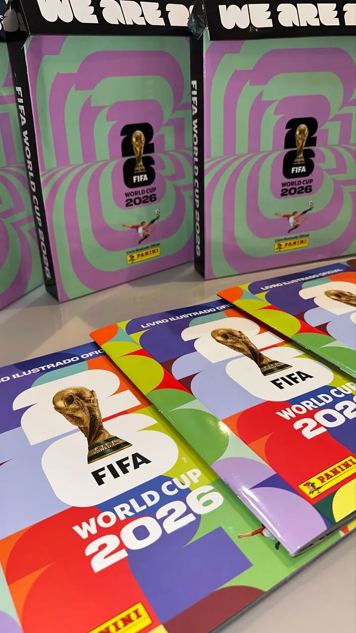 Álbum Copa do Mundo 2026 Capa Mole