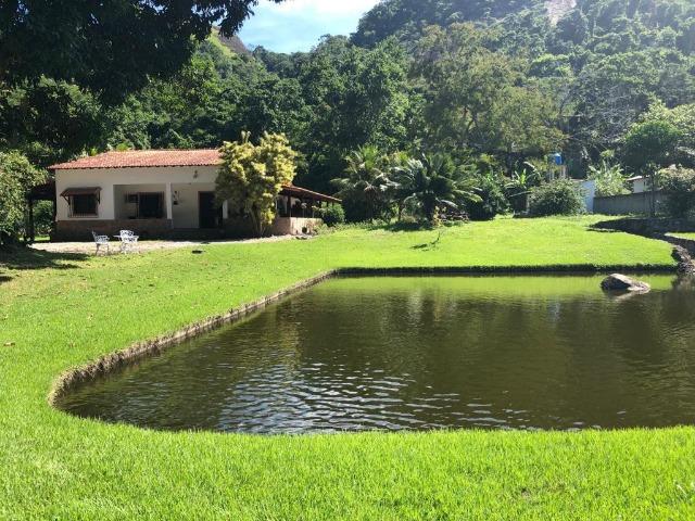 Lindo sítio em Maricá aos pés da montanha e com um lindo lago com peixes - Foto 3