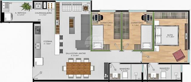 Apartamento à venda com 2 dormitórios em Costa e silva, Joinville cod:120108 - Foto 15