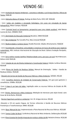 Livros usados