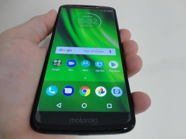 Moto g6 play indico 32gb biometria e facial
