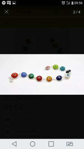 Pulseira de prata 925 - Foto 2