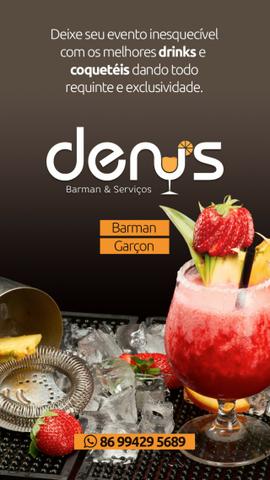 Serviços de Barman e Garçom