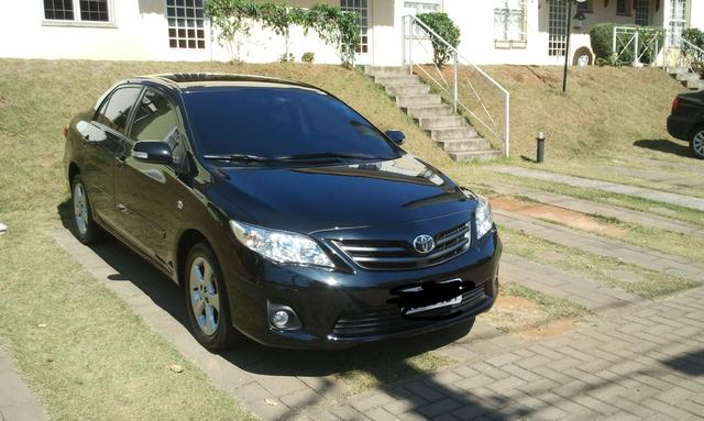 Toyota Corolla 2.0 16v Flex 4p preto 11/12 c/ kit multimídia - Foto 3