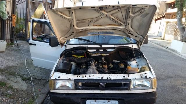 Fiorino 2001 motor fiasa 1.5 gasolina/gnv - Foto 10