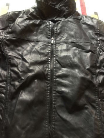 jaqueta de couro barata masculina