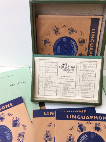 Curso antigo de ingles em discos lps - Foto 5