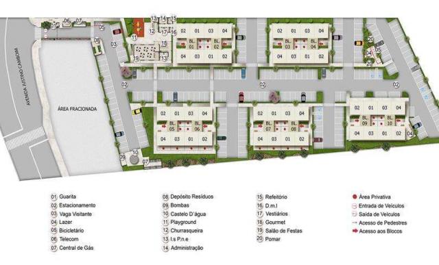 Parque Porto Santa Fé - Apartamento de 2 quartos em Sapucaia do Sul, RS - ID3762 - Foto 7