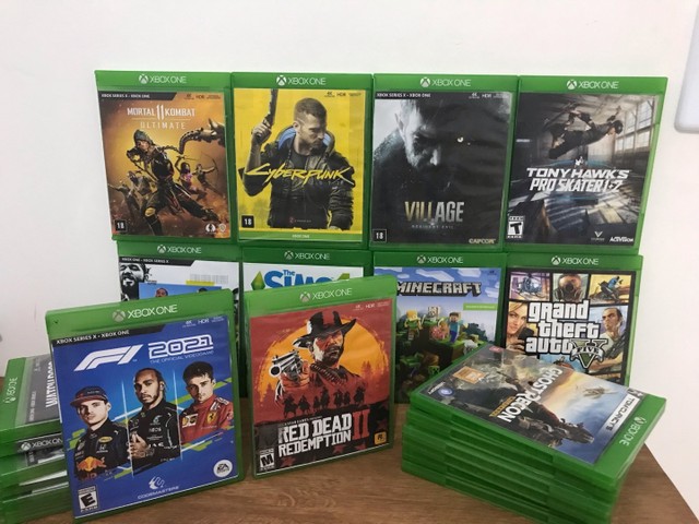 Jogos Xbox one e series S;X