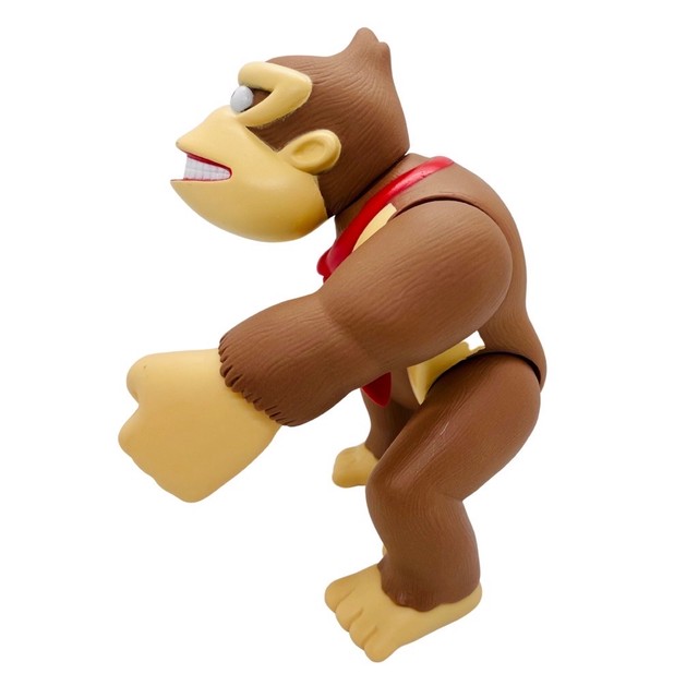 Boneco Donkey Kong Articulável 23cm Action Figure Colecionável Infantil Vinil Brinquedo - Foto 3