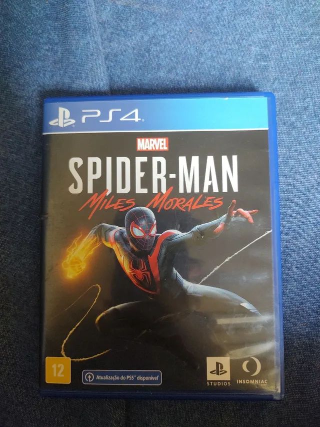 Jogo spider man playstation 4 midia fisica