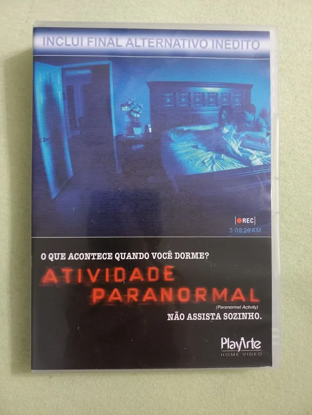 DVD Atividade Paranormal