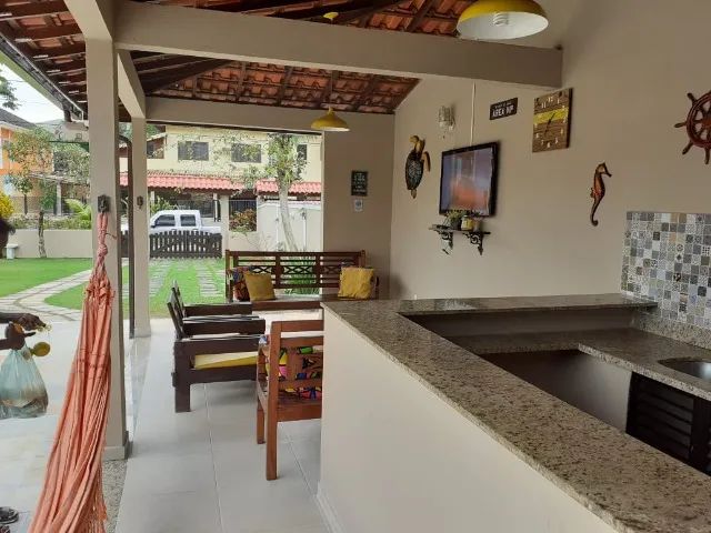 Maravilhosa casa com piscina em Garatucaia - Foto 4