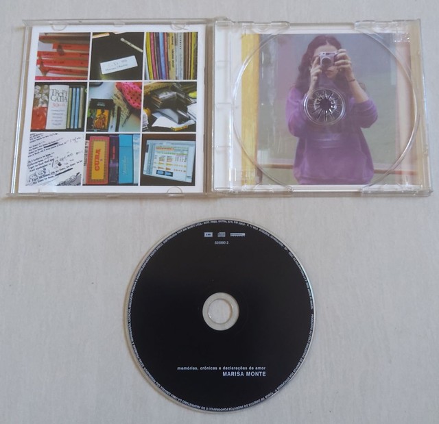 CD MARISA MONTE MEMÓRIAS CRÔNICAS E DECLARAÇÕES DE AMOR - Foto 4