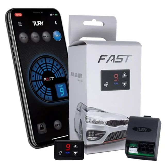 Módulo de Performace e Aceleração Fast3.4E Tury + Bloqueio