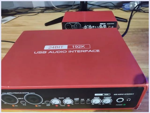 Uc22 Interface De Áudio Placa De Som Com Usb 3.0 Monitor Guitarra Gravação  Computador Profissional Placa De Som Para Estúdio Podcast Pc - Gravações  Profissionais De Áudio - AliExpress