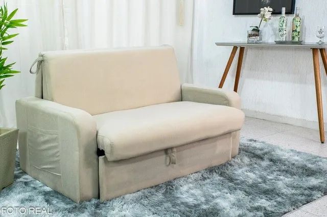 Sofá cama Daiane com baú!! Rf2618m - Foto 3