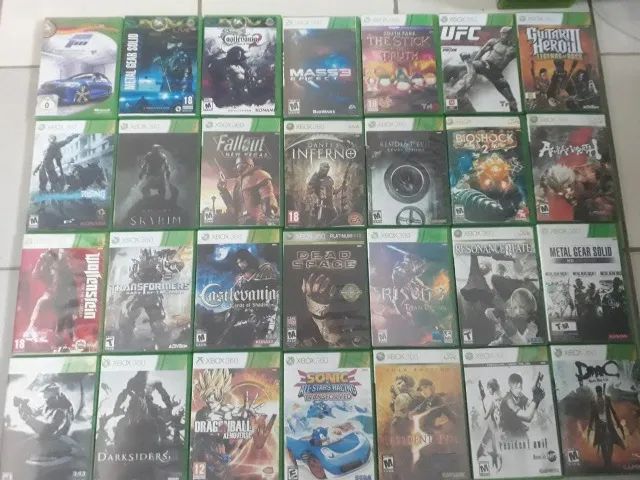 jogos xbox 360 LT - Games Coleccion