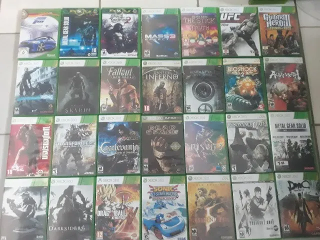 Jogos Para Xbox 360 Destravado (lt 3.0 - Ltu) Midia Fisica