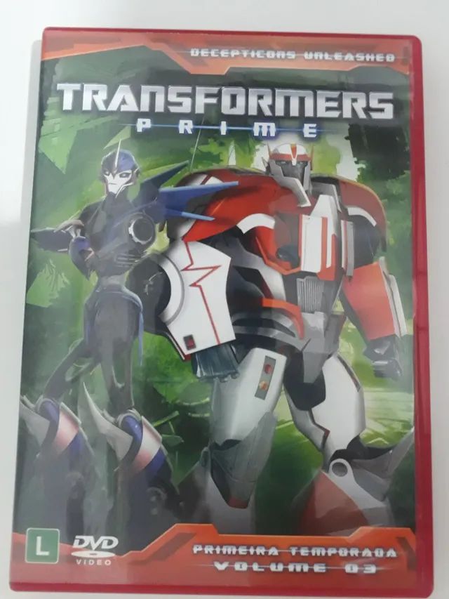 Dvd Transformers - Prime Primeira Temporada Vol.03 (novo