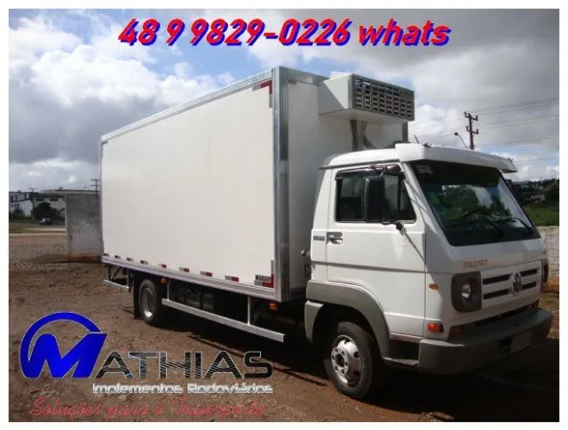 bau refrigerado capacidade para 08 paletes novos semi novos
