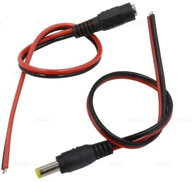 Rabicho Plug P4 Fêmea ou Macho Cftv Fita Led Alarmes Câmeras - COD 106