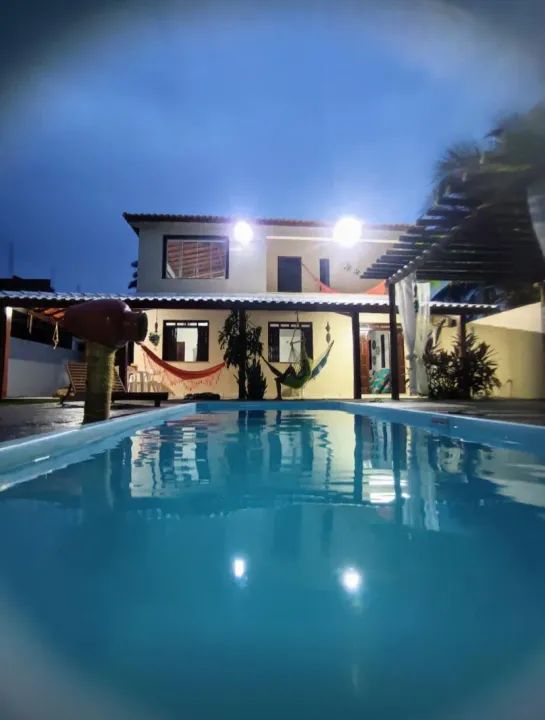 Linda Casa, 4/4, Vista Mar, Piscina, Cond. Fechado, Praia Privativa!!